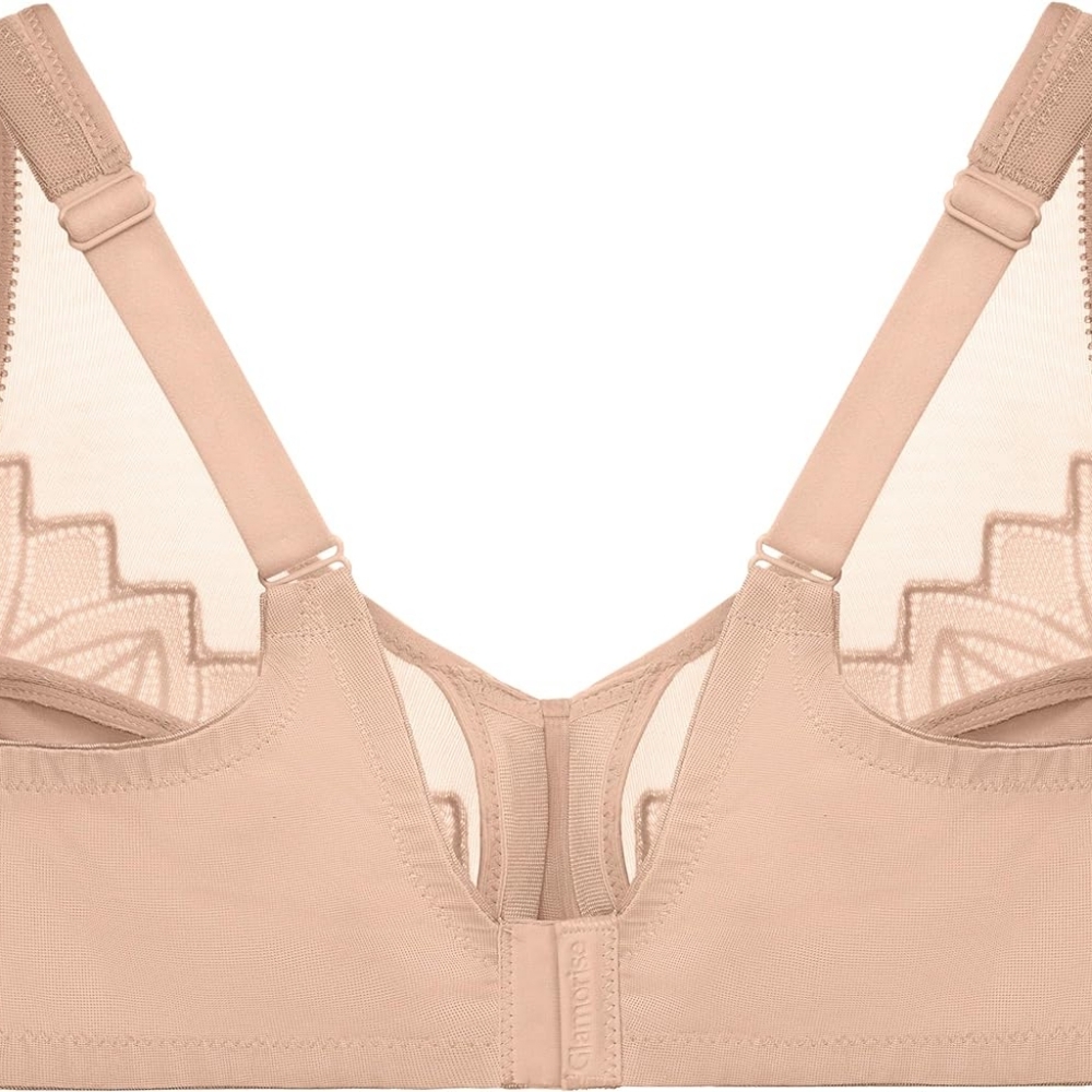 Glamorise Women's Plus Size Wonderwire Minimizer Bra Underwire #9003 - Picture 4 of 9